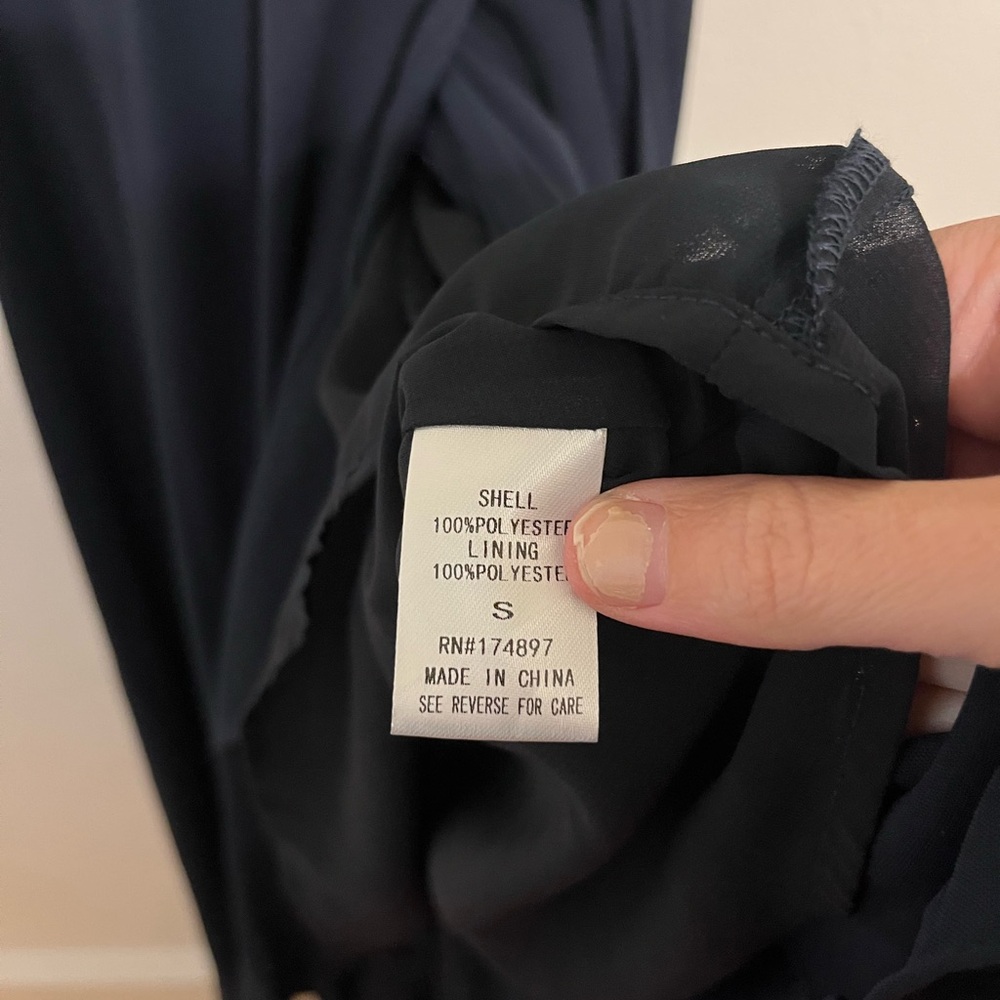 ALTAR’D STATE Springvale Maxi Dress in Navy Size Small - Picture 10 of 11